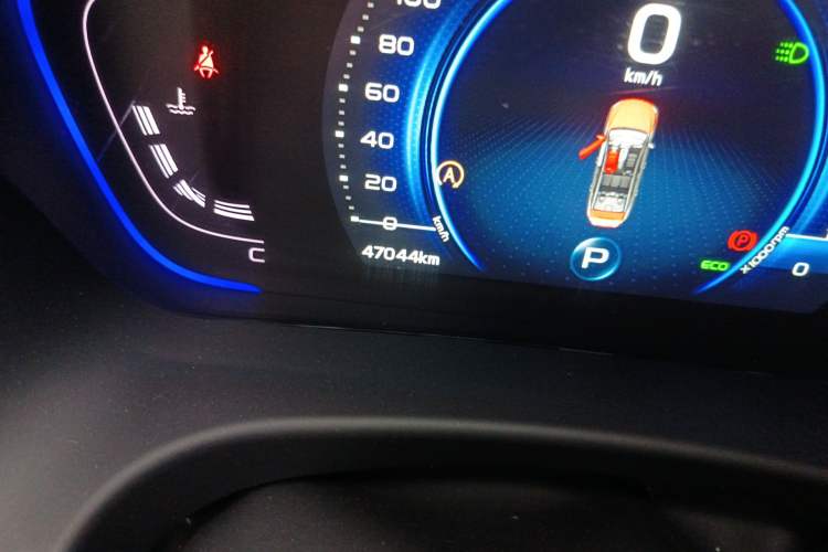 Used Geely Auto Emgrand GT 2018 1.5T MHEV YAOCHI Edition Odometer Close Up
