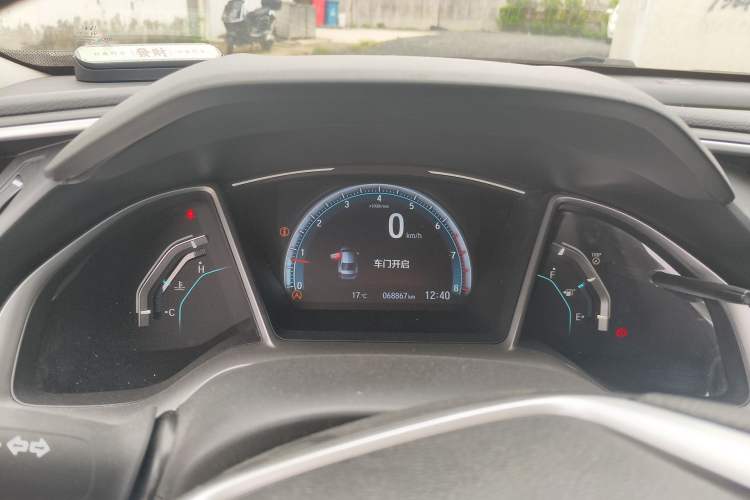 Used Honda Civic 2019 220TURBO Manual Jinkong Edition China VI Odometer Close Up
