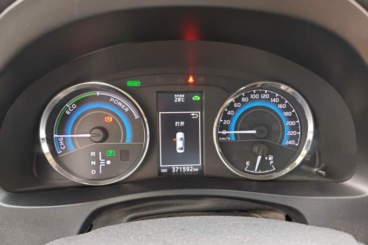 Used Toyota Levin 2017 Revised Dual-Engine 1.8H GS E-CVT Elite Sunroof Version China V Standard Instrument Cluster