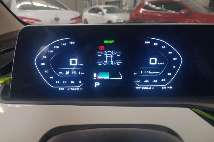 Used CHANGAN OSHAN Benni E-Star 2020 Xinyue Edition Lithium Iron Phosphate (31.18 kWh) Instrument Cluster
