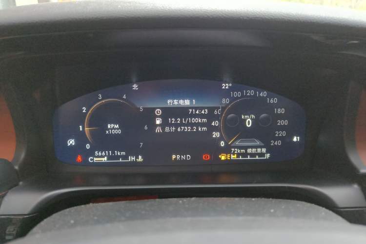 Used Lincoln Aviator 2020 3.0T V6 Four-Wheel Drive Premium Edition Instrument Cluster