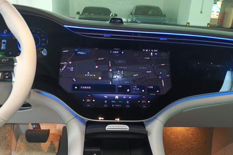 Used Mercedes-Benz EQE SUV 2024 500 4MATIC Flagship Edition Audio And AC Panel