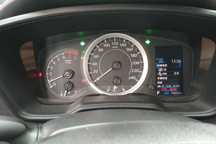 Used Toyota Levin 2019 185T CVT Luxury Edition China VI Standard Instrument Cluster