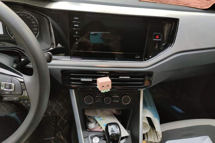 Used Volkswagen Polo 2021 Plus 1.5L Automatic Colorful Tech Edition Audio And AC Panel