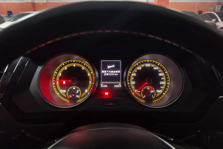 Used Volkswagen Tiguan L 2019 330TSI Automatic Two-Wheel Drive Smart Luxury Version China VI Standard Instrument Cluster