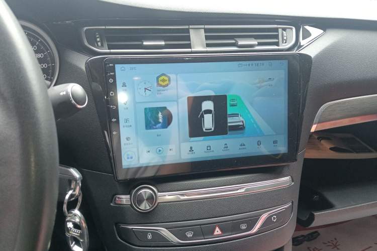 Used Peugeot 408 2015 1.2T Automatic Luxury Edition Audio And AC Panel