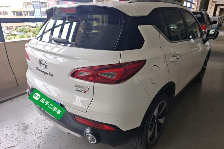 Used GAC Trumpchi GS3 2017 200T Automatic Luxury Edition Rear Right 45 Deg