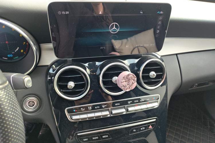 Used Mercedes-Benz C-Class 2021 C 260 Star Edition Audio And AC Panel