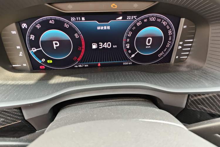 Used Skoda Kodiaq GT 2021 TSI330 Two-Wheel-Drive Luxury Edition Odometer Close Up