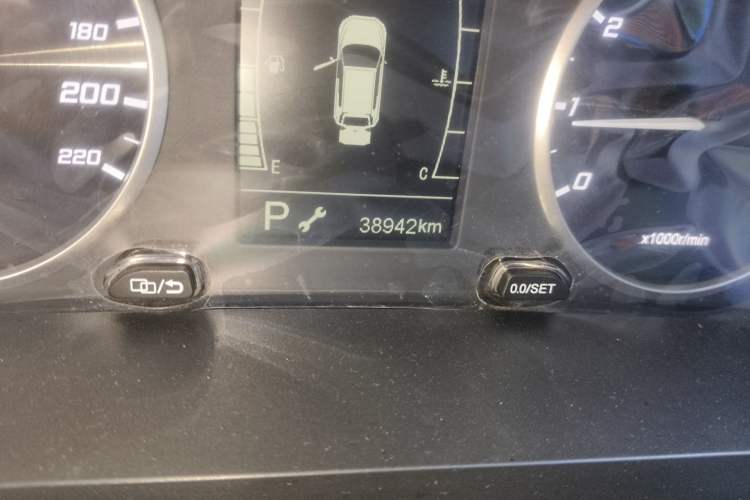 Used Chery Tiggo 5x 2021 Superhero Edition 1.5L CVT Luxury Model Odometer Close Up