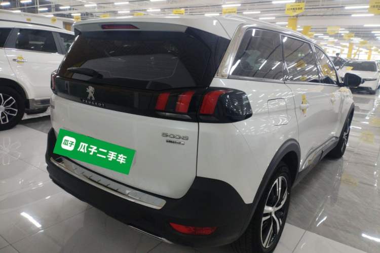 Used Peugeot 5008 2021 360THP 5-Seater Strength Edition Rear Right 45 Deg