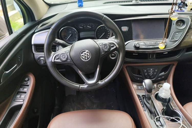 Used Buick Envision 2017 28T Four-Wheel Drive Elite Model Steering Wheel