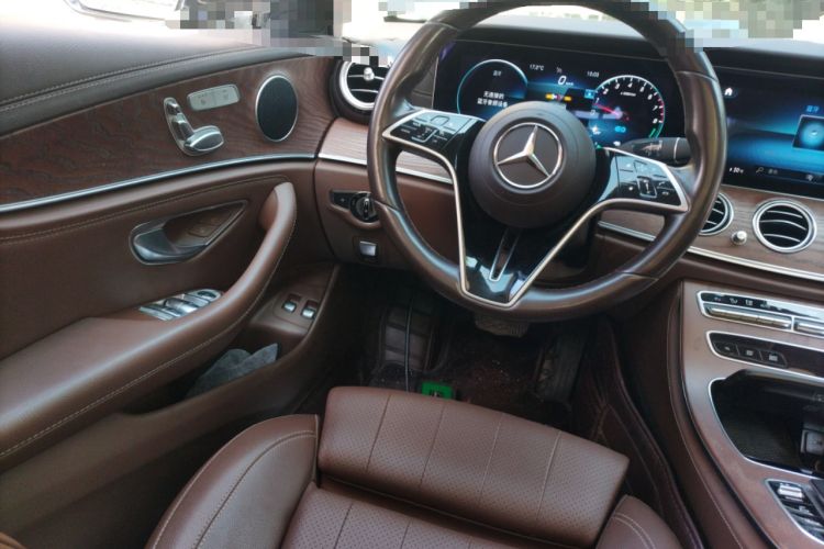 Used Mercedes-Benz E-Class New Energy 2022 Second Facelift E 350 e L Plug-in Hybrid Sedan
