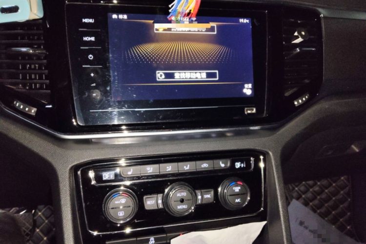 Used Volkswagen Teramont 2020 380TSI Four-Wheel Drive Luxury Version China VI Standard Audio And AC Panel