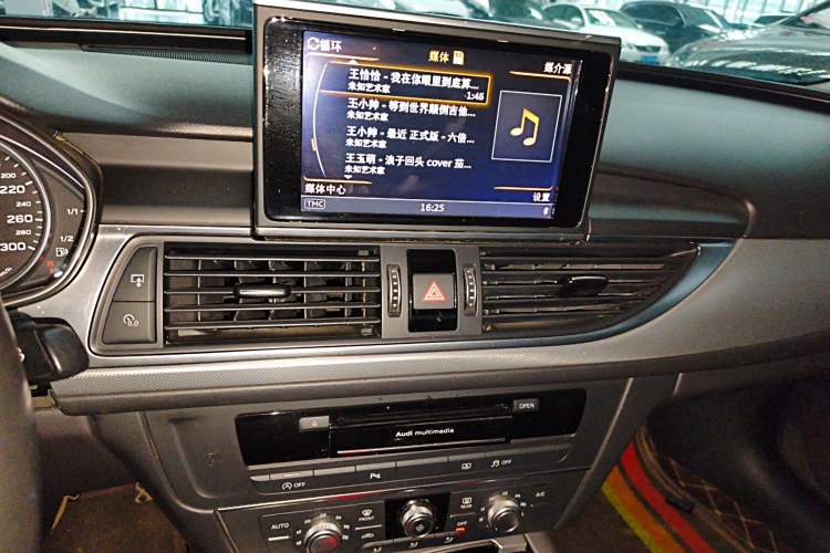 Used Audi A6L 2017 TFSI Technology Edition Audio And AC Panel