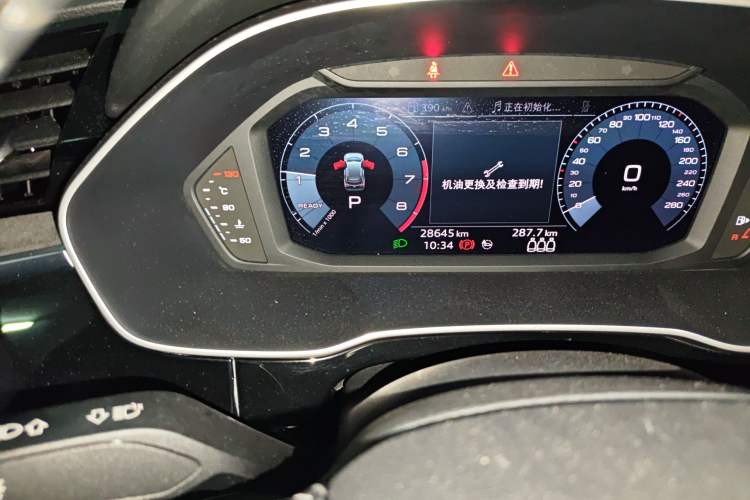 Used Audi Q3 2020 35 TFSI Ambition Dynamic Edition Odometer Close Up