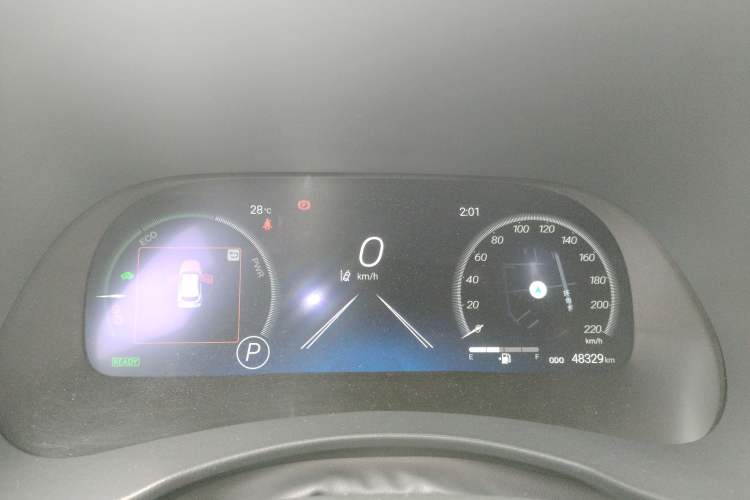 Used Toyota Highlander 2022 Dual-Engine 2.5L Four-Wheel Drive Supreme Edition 7-Seater Instrument Cluster