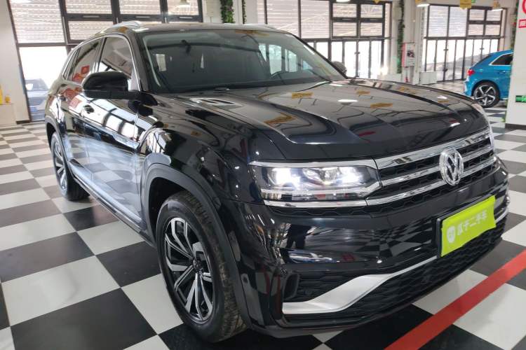 Used Volkswagen Teramont X 2020 380TSI Four-Wheel Drive Luxury Edition Front Right 45 Deg