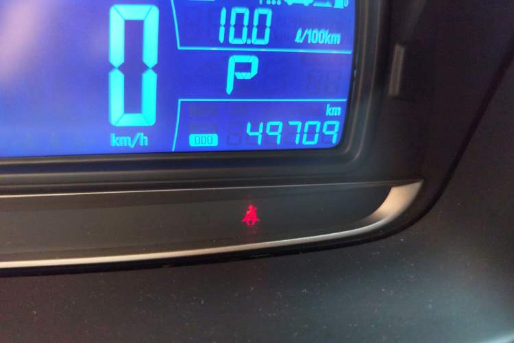 Used Chevrolet Trax 2014 1.4T Automatic Two-Wheel Drive Comfort Version Odometer Close Up