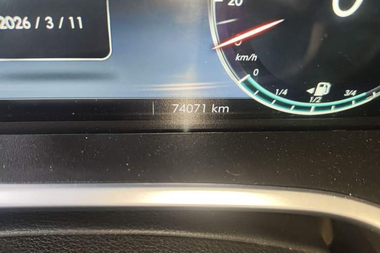 Used BAIC Off-Road F40 2021 2.0T Automatic Cube Edition Odometer Close Up