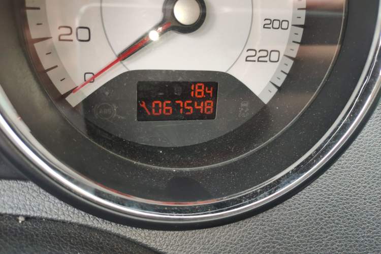 Used Peugeot 408 2011 2.0L Automatic Comfort Edition Odometer Close Up
