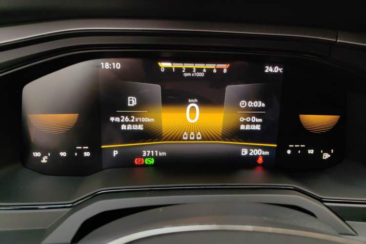 Used Volkswagen Polo 2023 Revised Plus 1.5L Automatic – Enjoy Life Edition Instrument Cluster