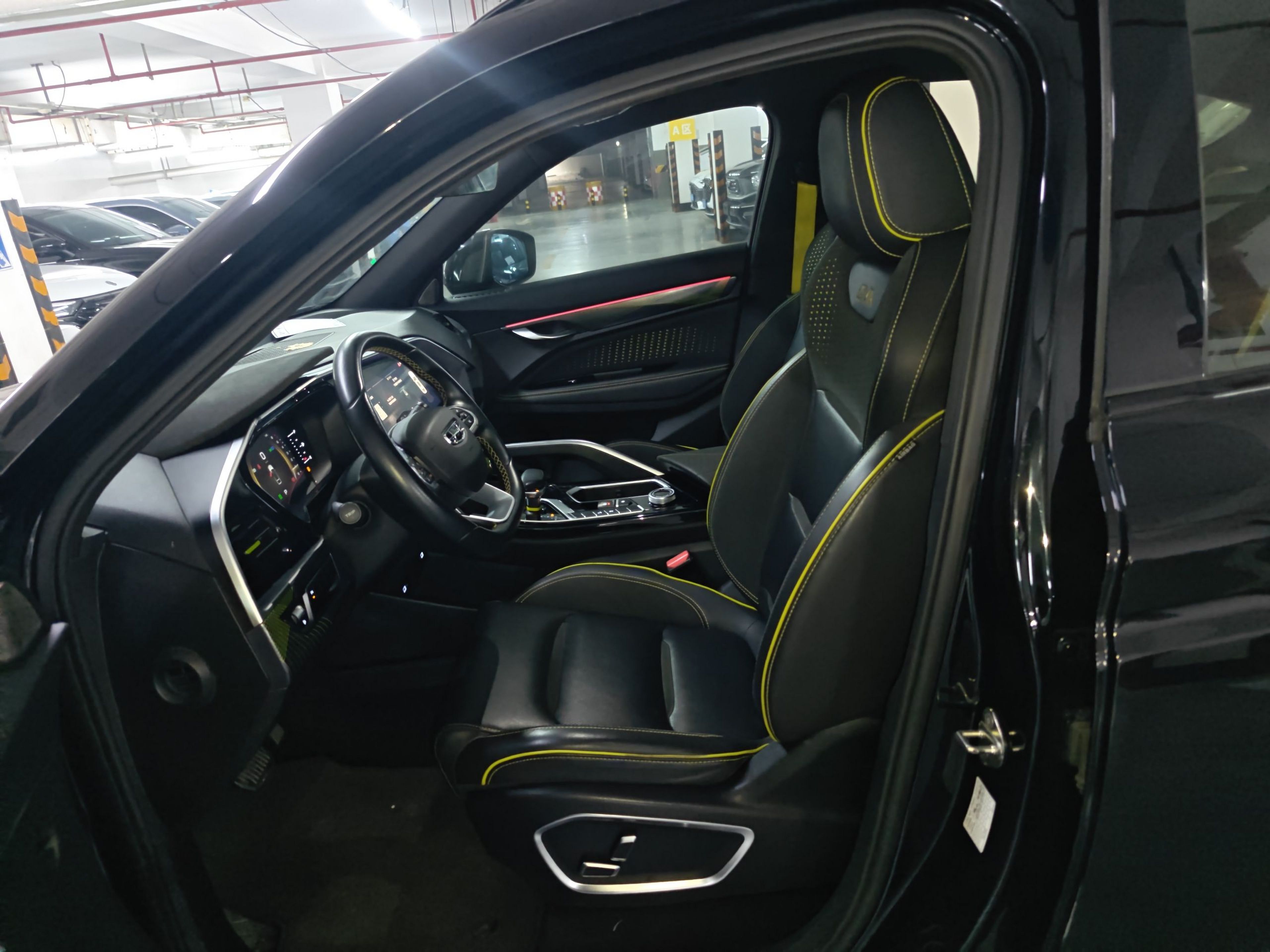 Avant de la voiture