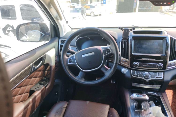 Used Haval H9 2020 2.0T Gasoline 4WD Premium Edition 5 Seats Steering Wheel