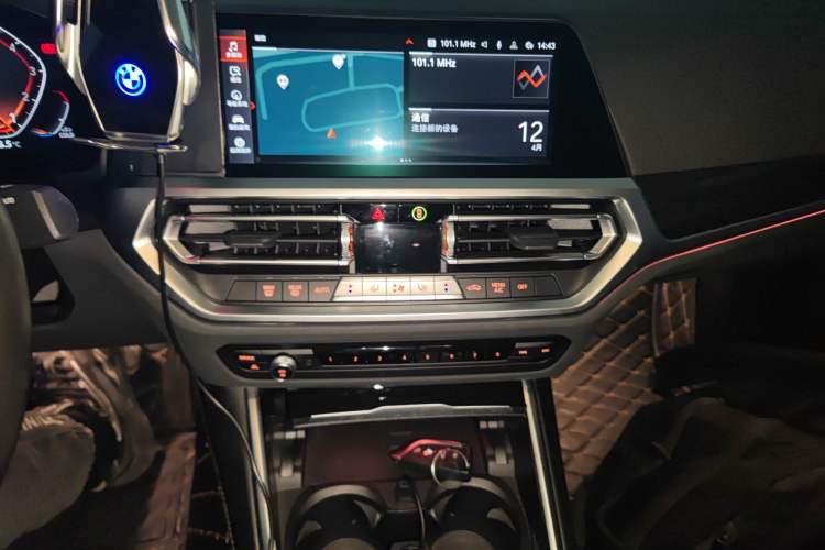 Used BMW 3 Series 2022 Updated 325Li M Sport Package Audio And AC Panel