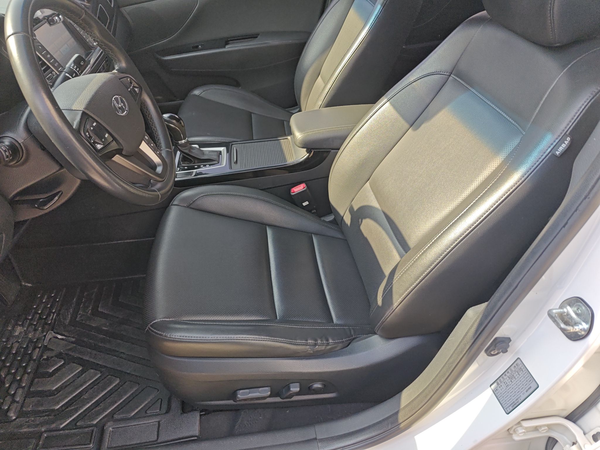 Avant de la voiture