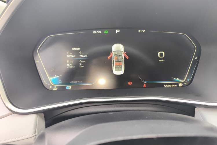 Used Geely Auto Preface 2021 2.0TD Flagship Edition Instrument Cluster