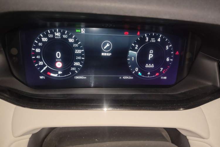 Used Land Rover Range Evoque 2022 Facelifted Aurora L 249 PS R-Dynamic Luxury Edition Instrument Cluster