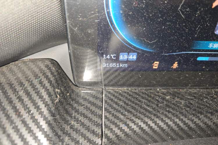 Used Leapmotor T03 2021 400 Luxury Edition Odometer Close Up