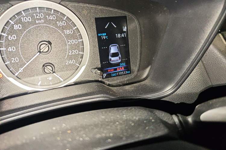 Used Toyota Levin 2019 185T CVT Sport Edition China VI Standard Odometer Close Up