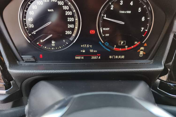 Used BMW 1 Series 2022 120i M Sport Edition Odometer Close Up