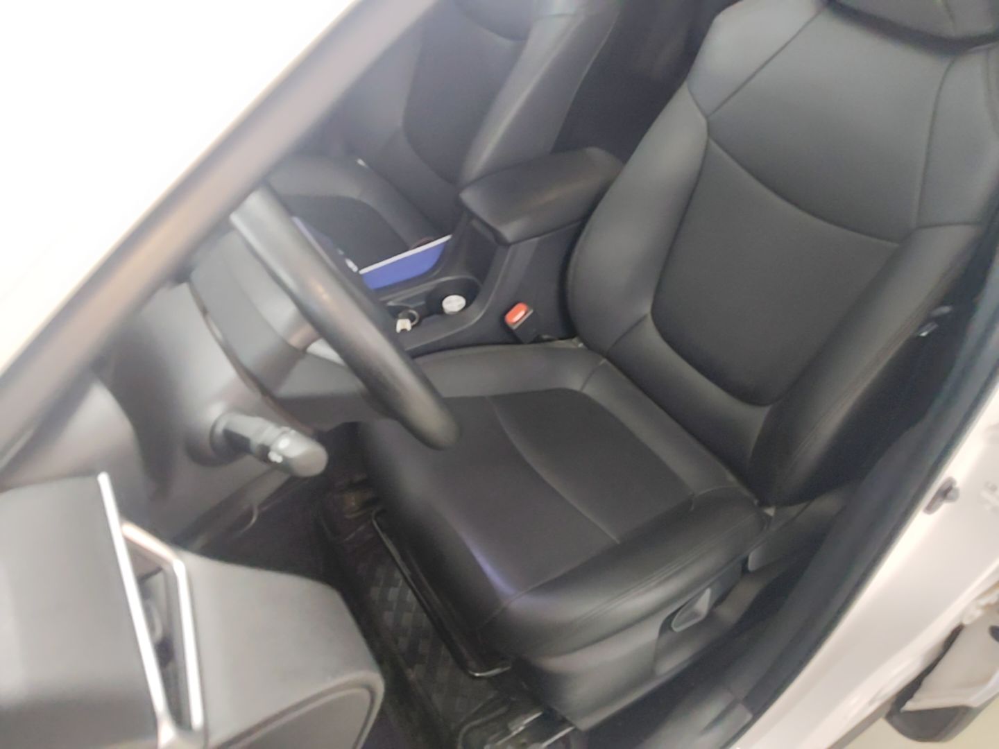 Vordere Reihe im Auto