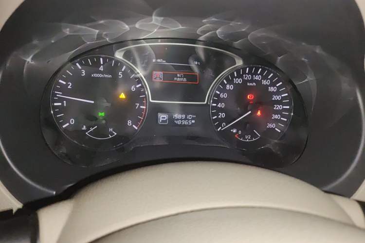 Used Nissan Teana 2013 2.5L XL Leading Edition Odometer Close Up