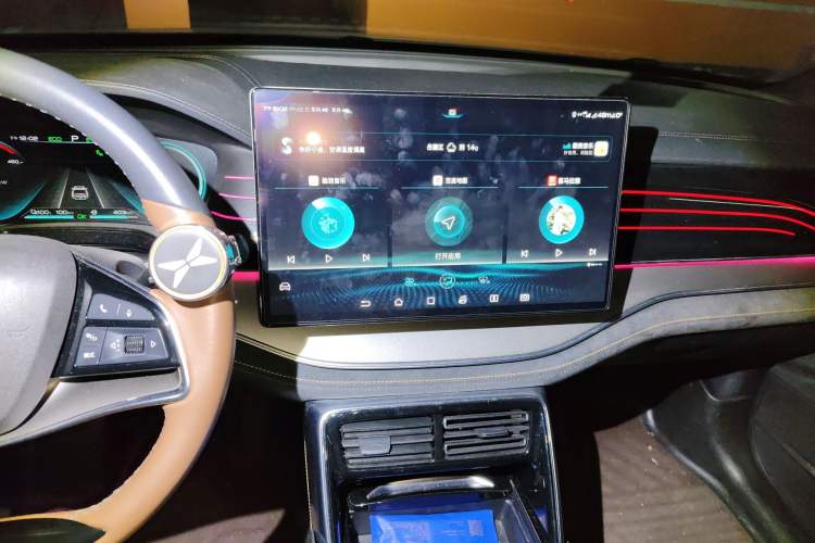 Used BYD Tang New Energy 2021 DM 2.0T Four-Wheel Drive High-Performance Flagship Model Audio And AC Panel