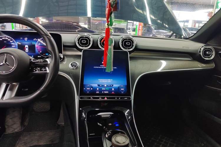 Used Mercedes-Benz C-Class 2022 Restyled C 260 L Sport Edition Audio And AC Panel