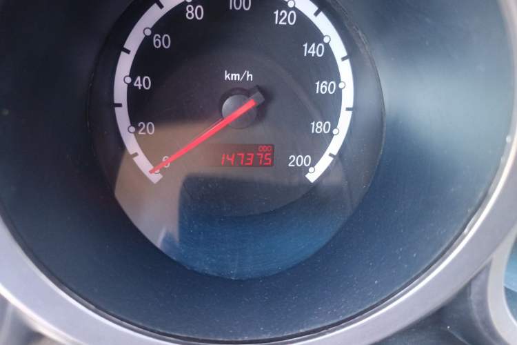 Used CHANGAN CX20 2011 1.3L Manual Sport Edition Odometer Close Up