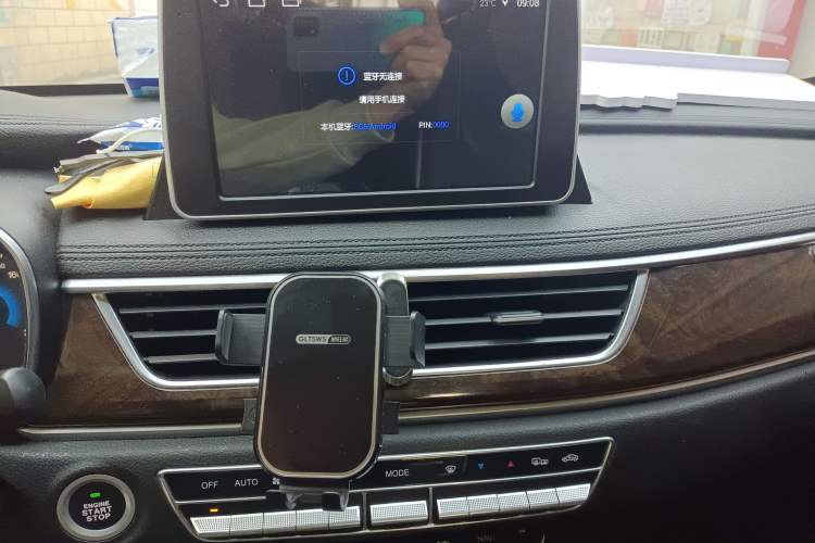 Used Dongfeng Fengon 580 2017 1.5T CVT Smart Style Model Audio And AC Panel