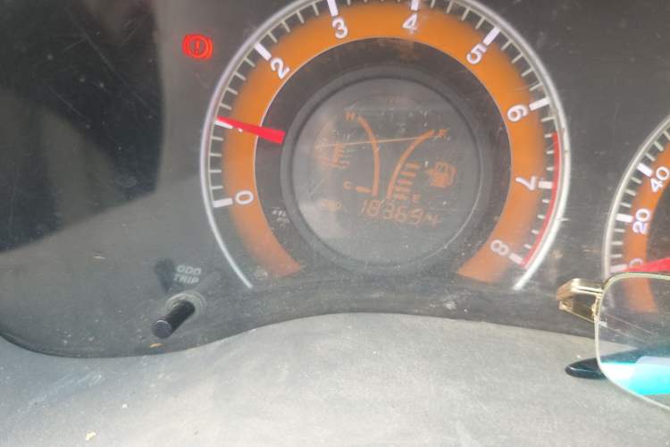 Used BYD L3 2012 1.5L Manual Comfort Edition Odometer Close Up