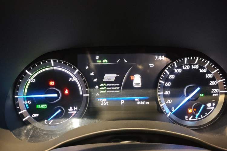 Used Toyota Crown Kluger 2023 2.5L HEV Four-Wheel Drive Luxury Edition Instrument Cluster