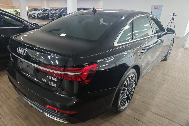 Used Audi A6L New Energy 2020 55 TFSI e quattro Rear Right 45 Deg