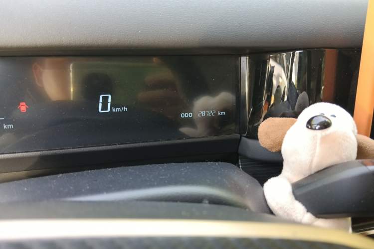 Used iCAR 03 2024 401km Two-Wheel Drive Standard Advanced Version Odometer Close Up