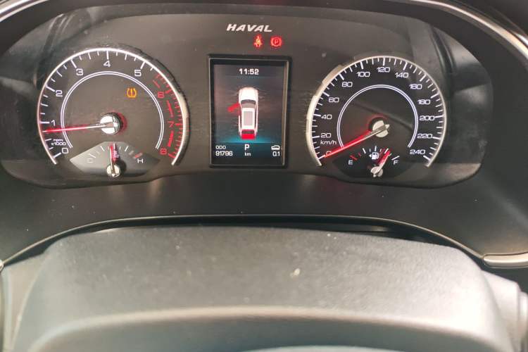 Used Haval H6 2019 1.5 GDIT Automatic Luxury Smart Connect Version China VI Standard Odometer Close Up