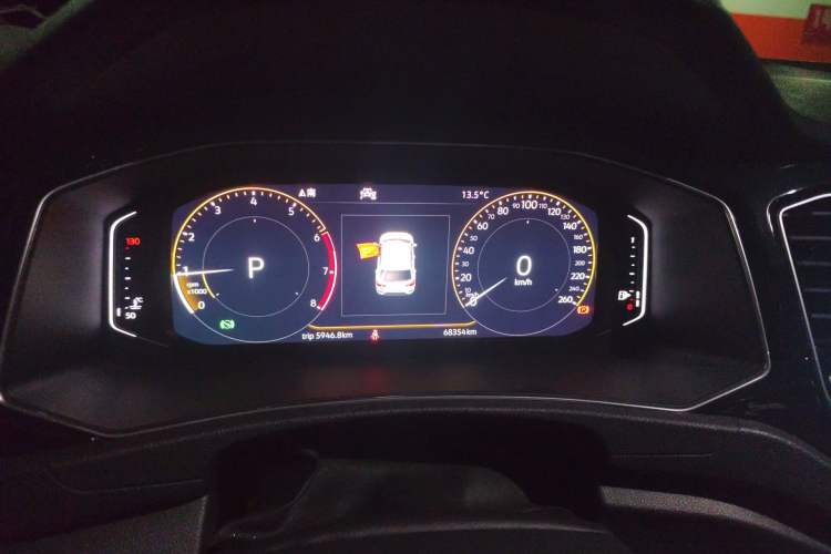 Used Volkswagen T-ROC 2021 Revised Version 280TSI DSG Two-Wheel Drive Comfort & Smart Connectivity Edition Instrument Cluster