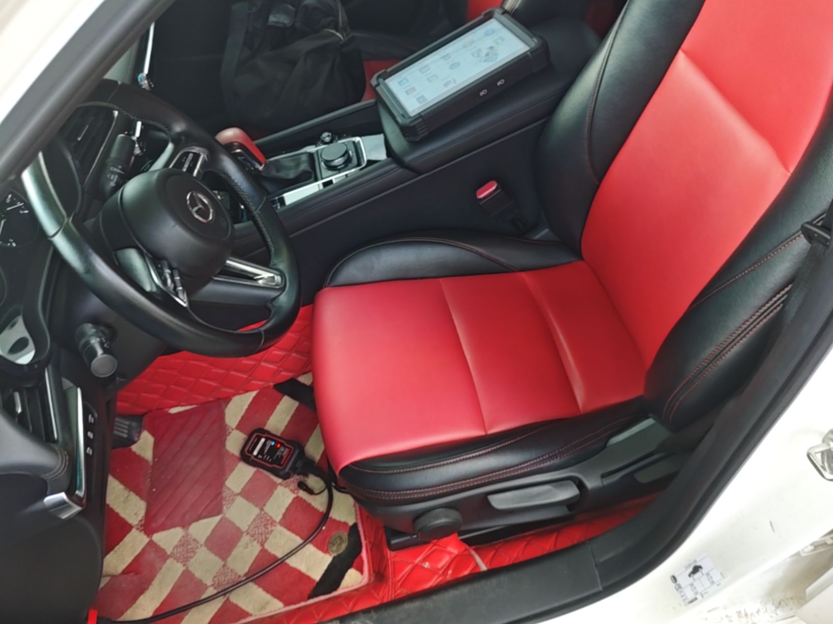 Avant de la voiture