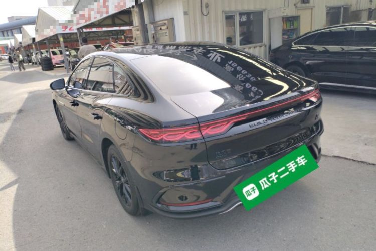 Used BYD Han 2024 DM-i Glory Edition 121KM Elite Model Rear Left 45 Deg