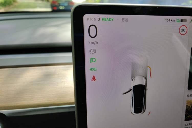 Used Tesla Model Y 2021 Long-Range All-Wheel-Drive Version Instrument Cluster